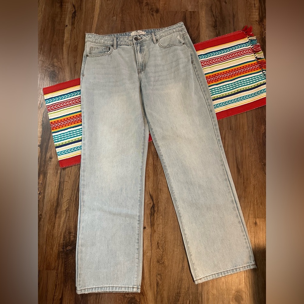 High Rise Light Blue Jeans - Picture 2 of 6